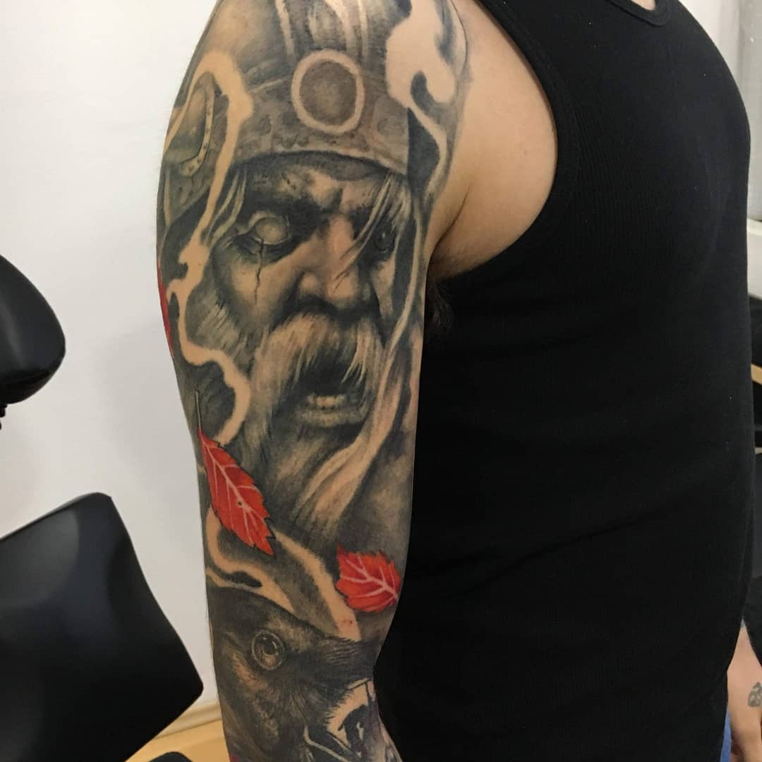 tatuaze meskie rękaw