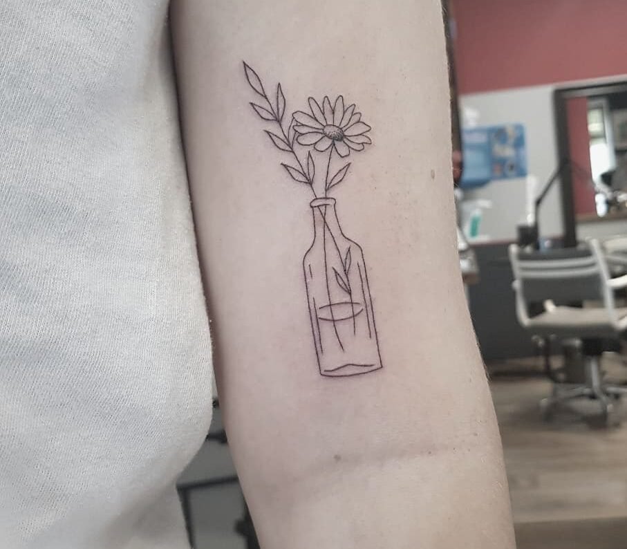 minimalistyczne tatuaże wzory