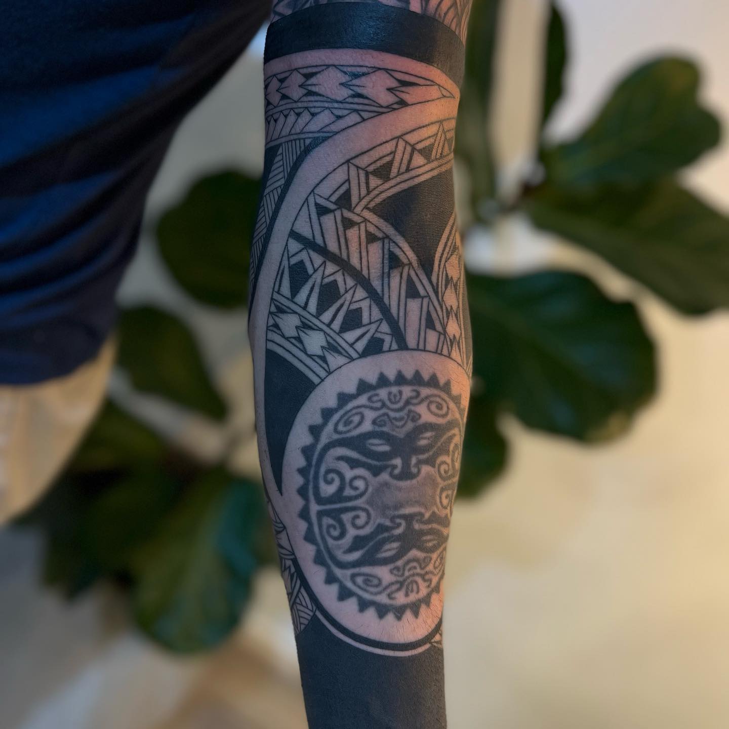 Hawajski tatuaż plemienny