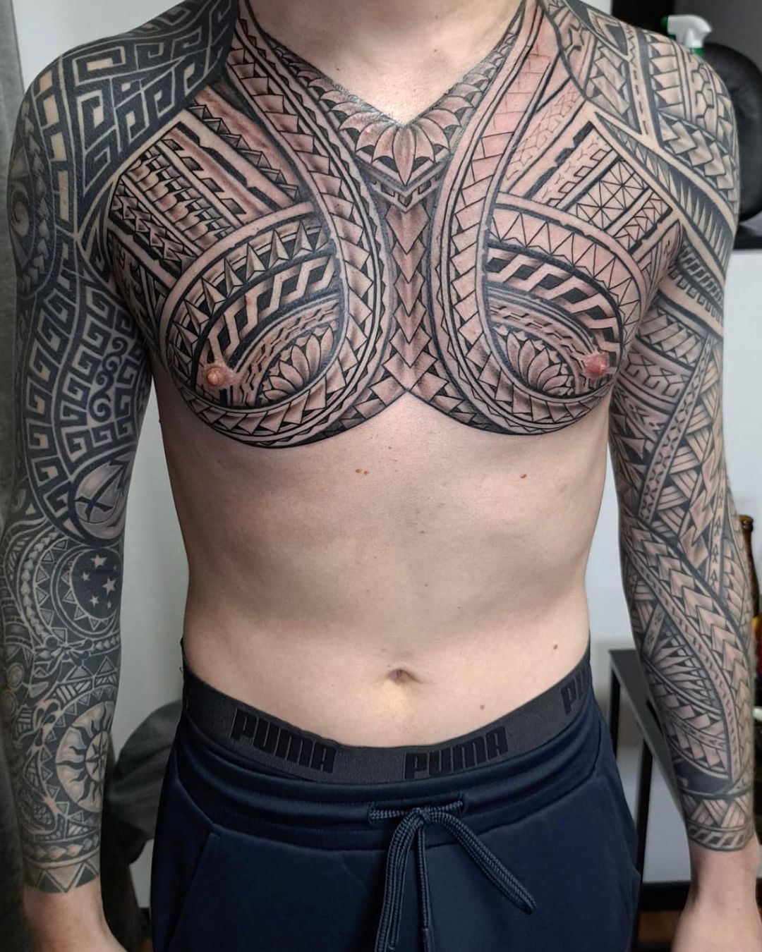 tatuaże męskie maoryskie