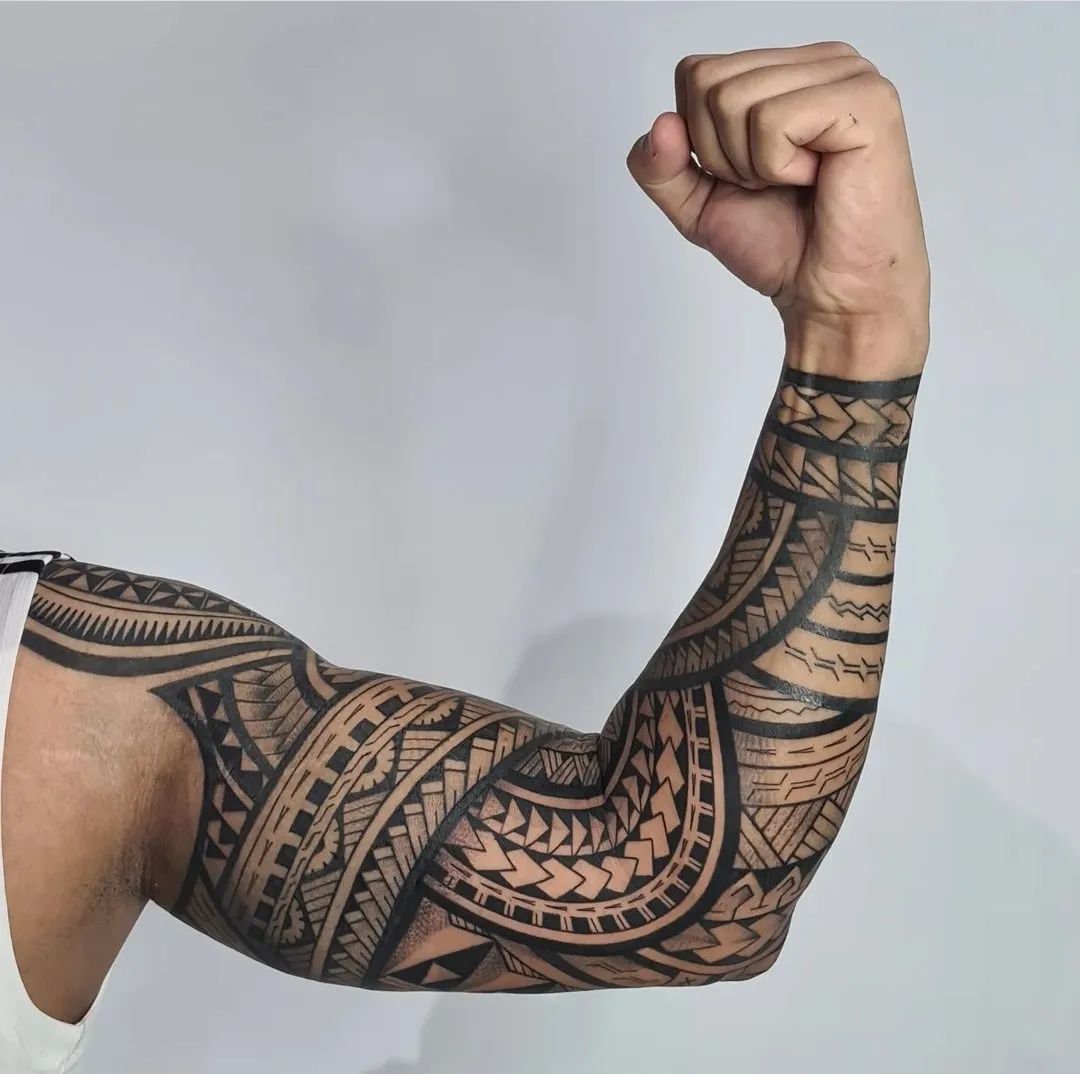 Hawajski tatuaż plemienny