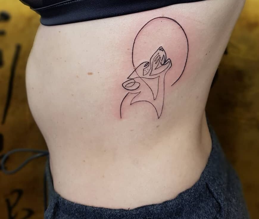minimalistyczne tatuaże
