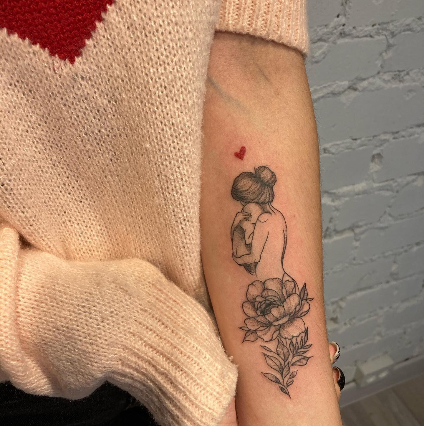 tatuaz mama dziecko