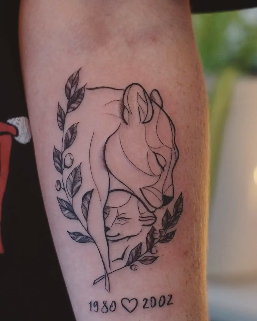 tatuaz mama z dzieckiem