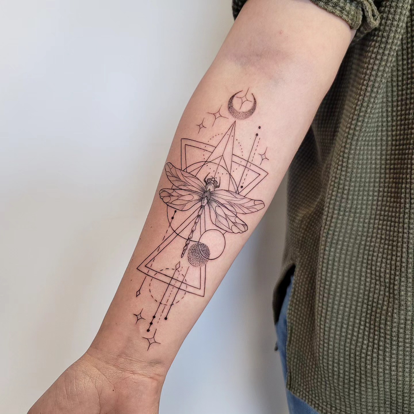 geometryczne tatuaże