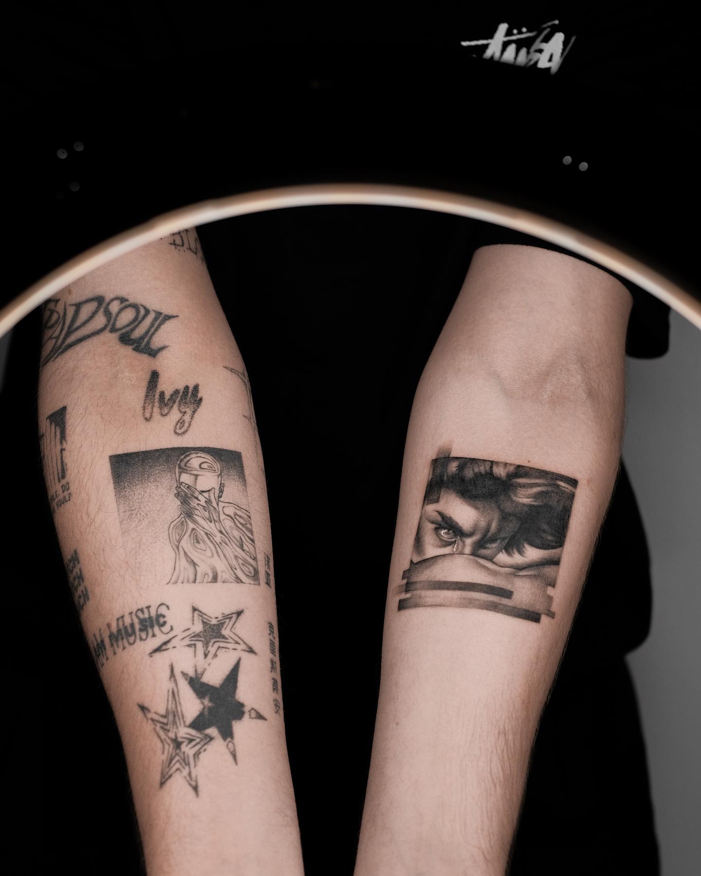 patchwork tattoo inspiracje