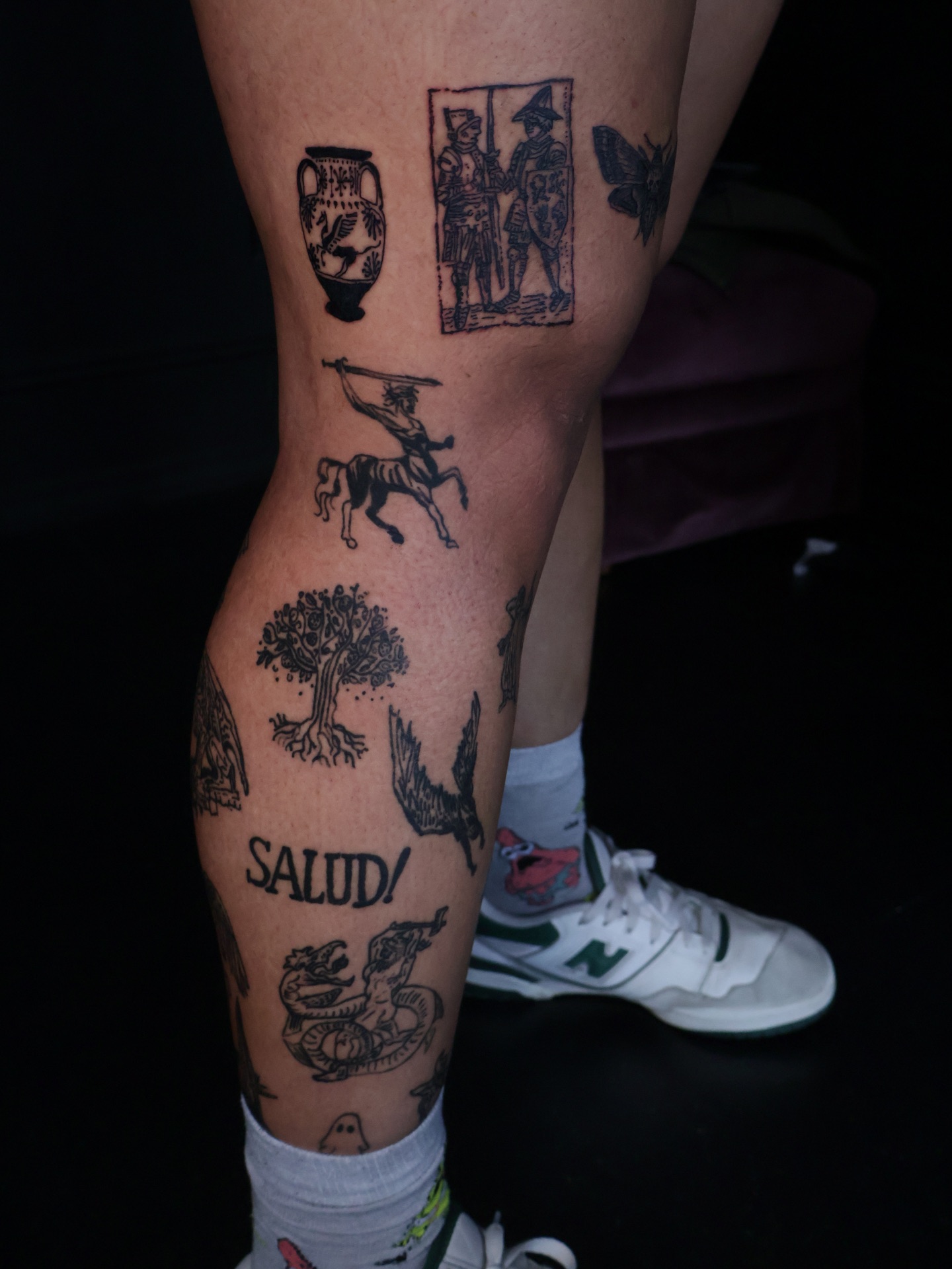 blackwork tattoo