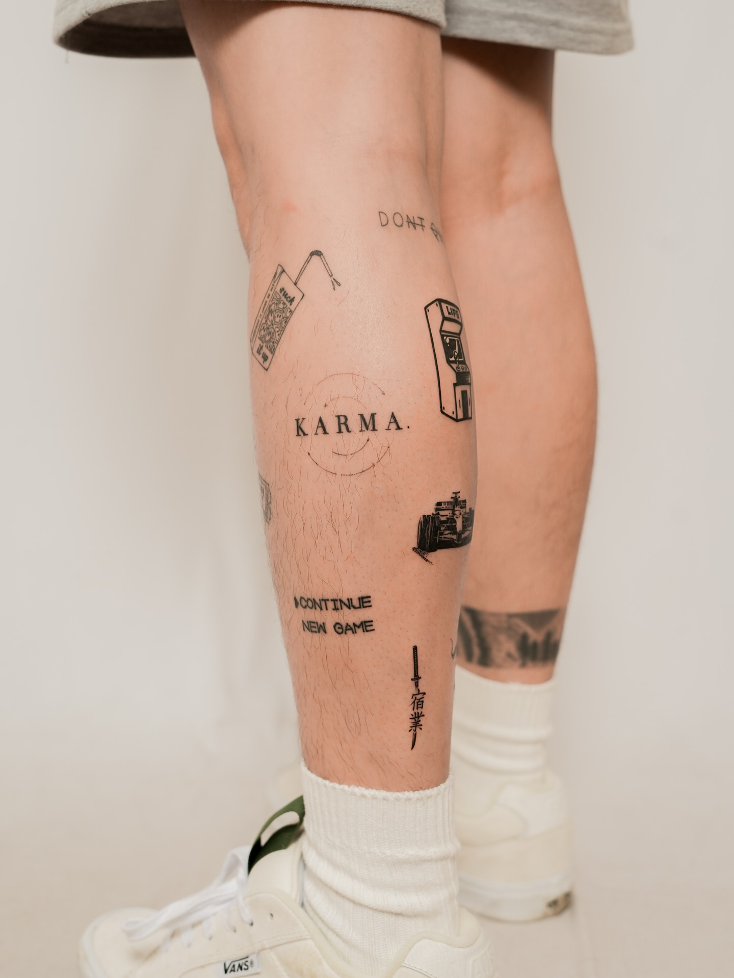 patchwork tattoo noga