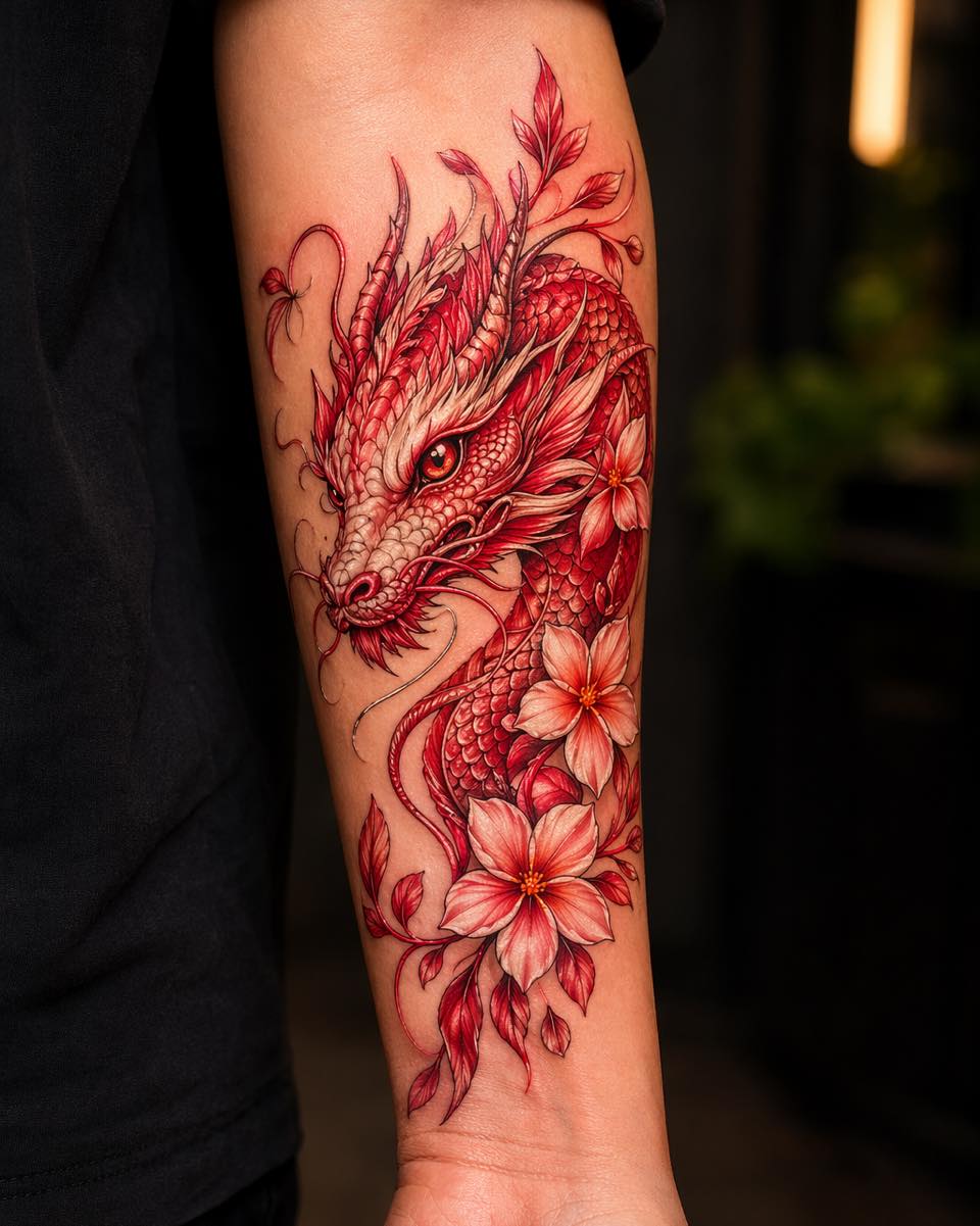 red dragon tattoo