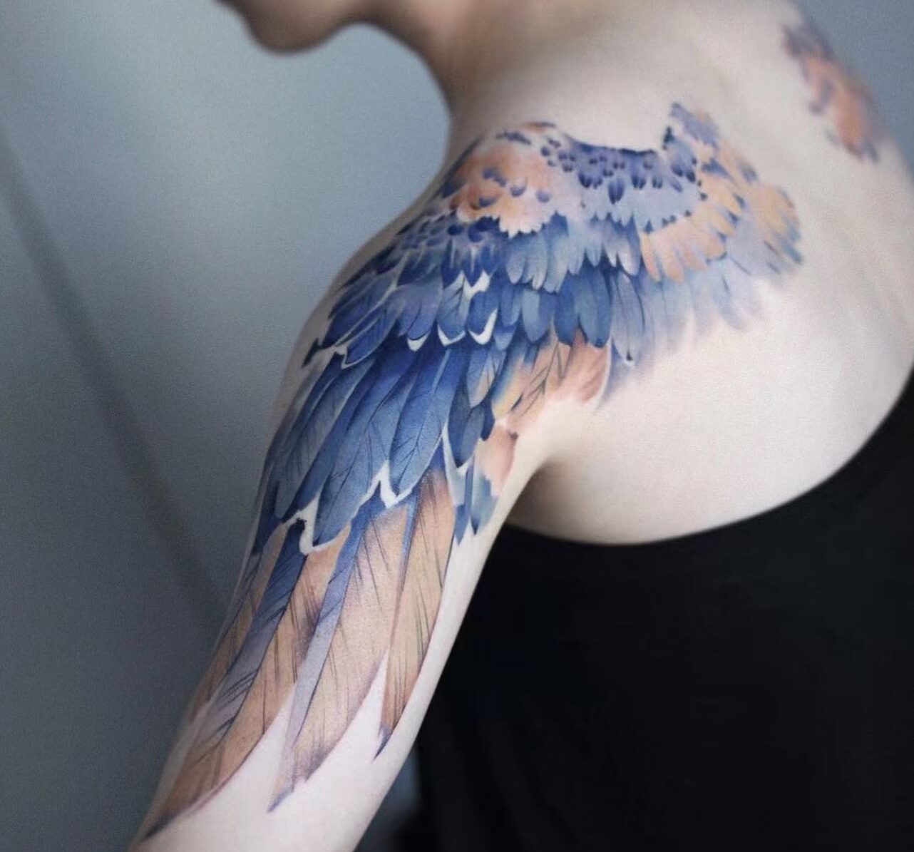 watercolor tattoo cena