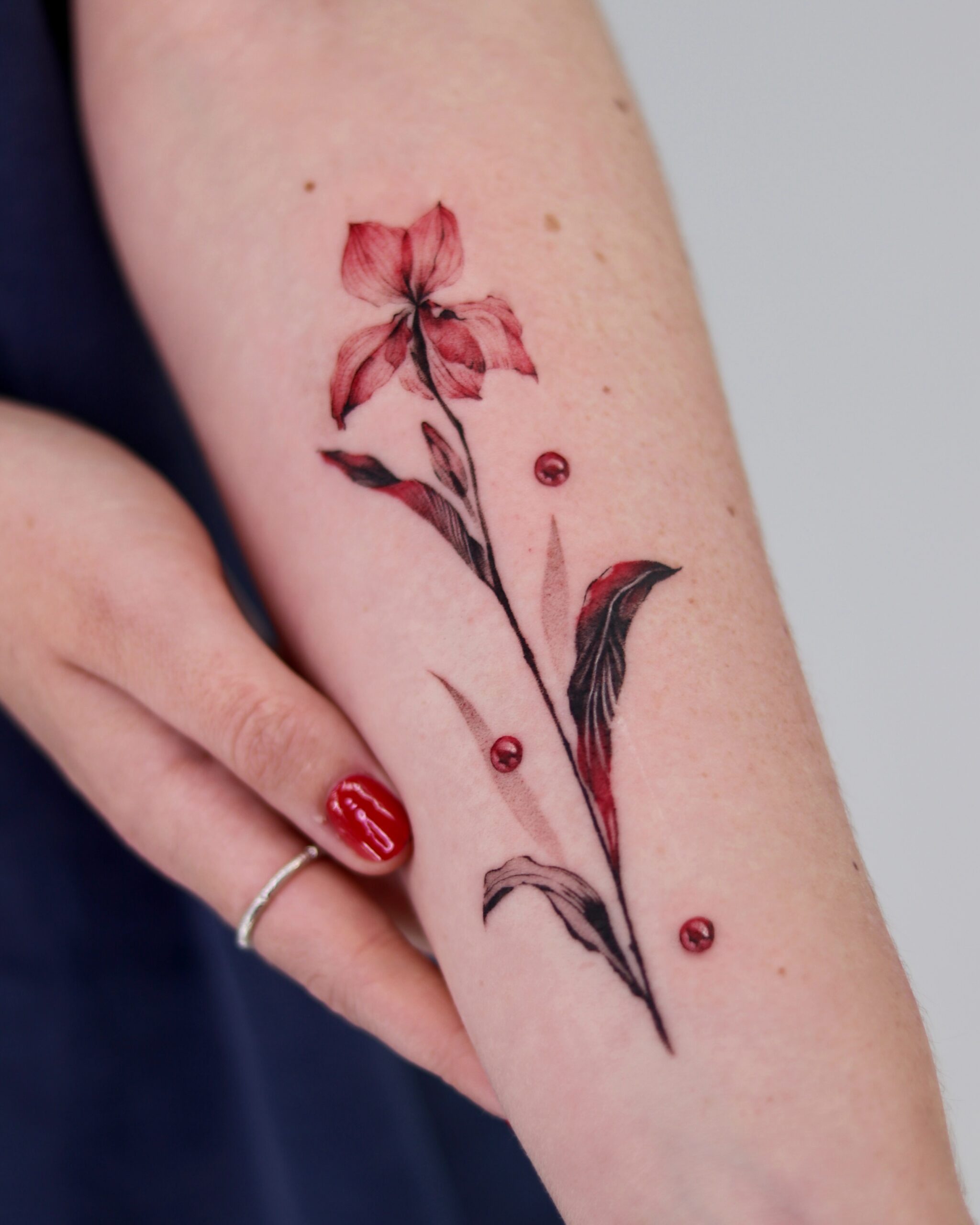 fine line flowers