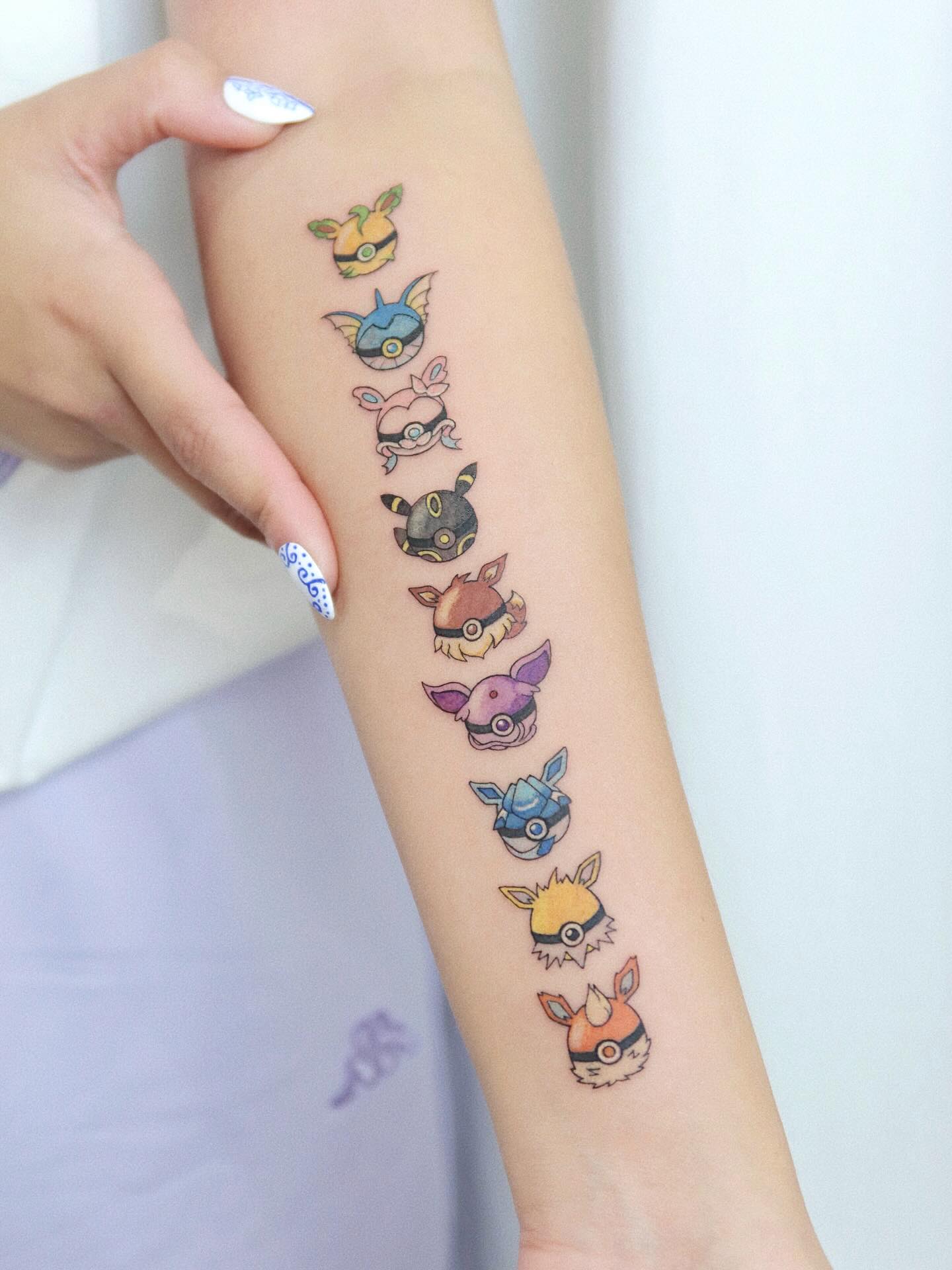 anime tattoo design