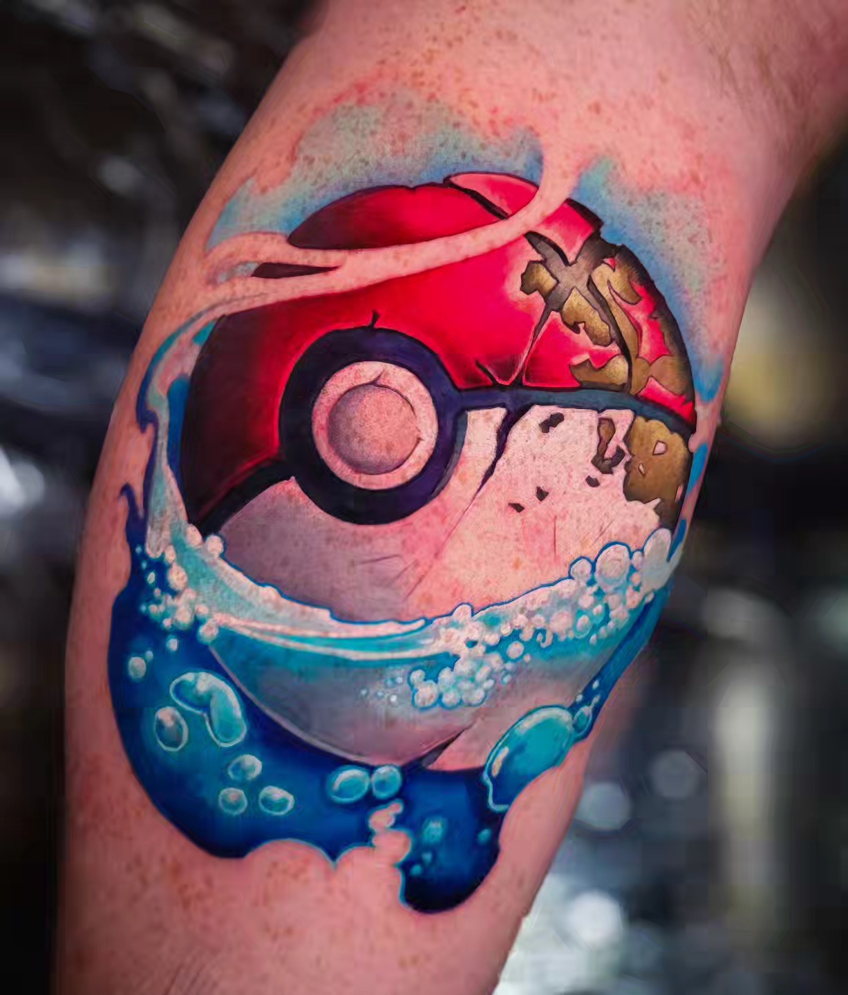 anime inspired tattoo