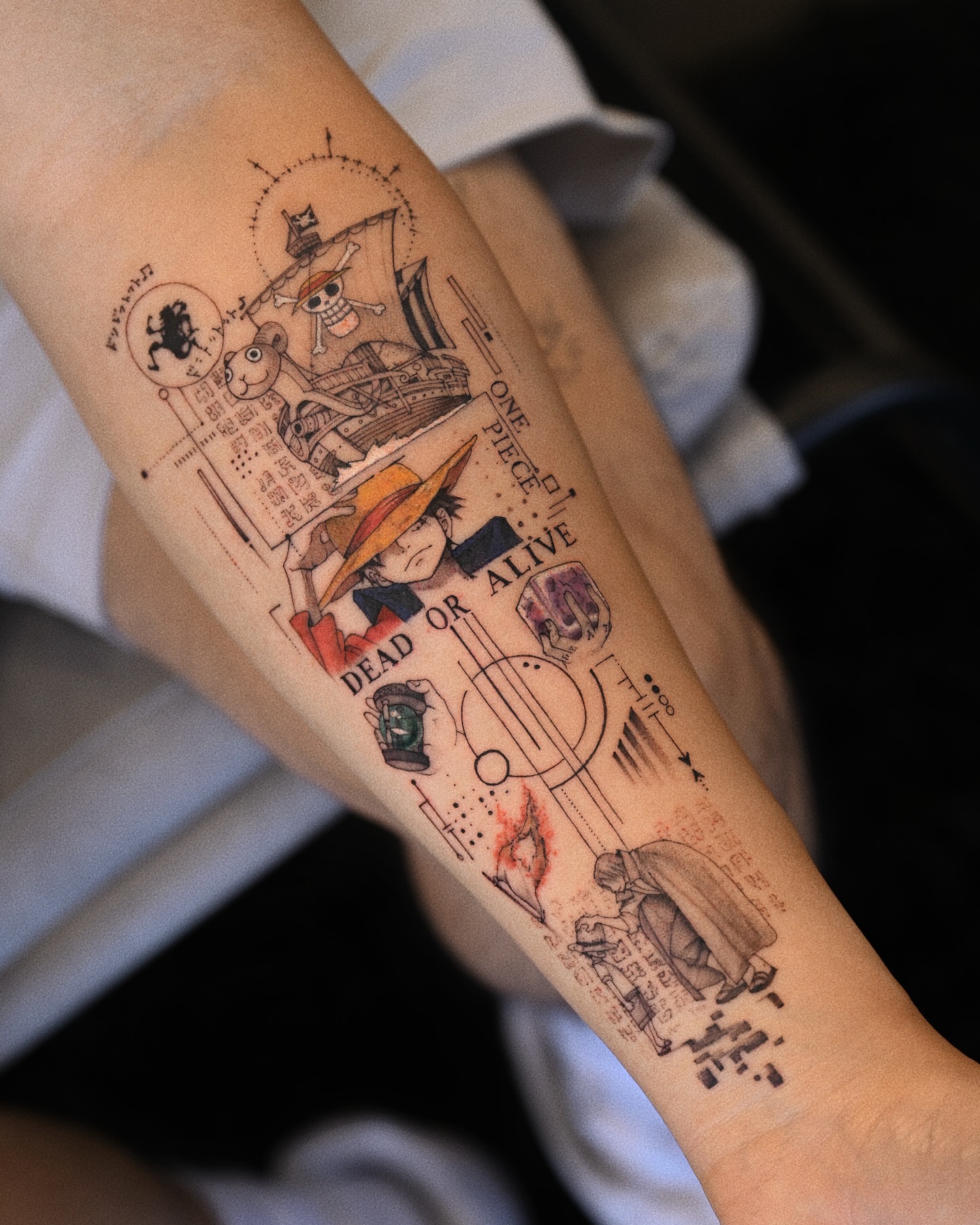 best anime tattoo ideas for fans