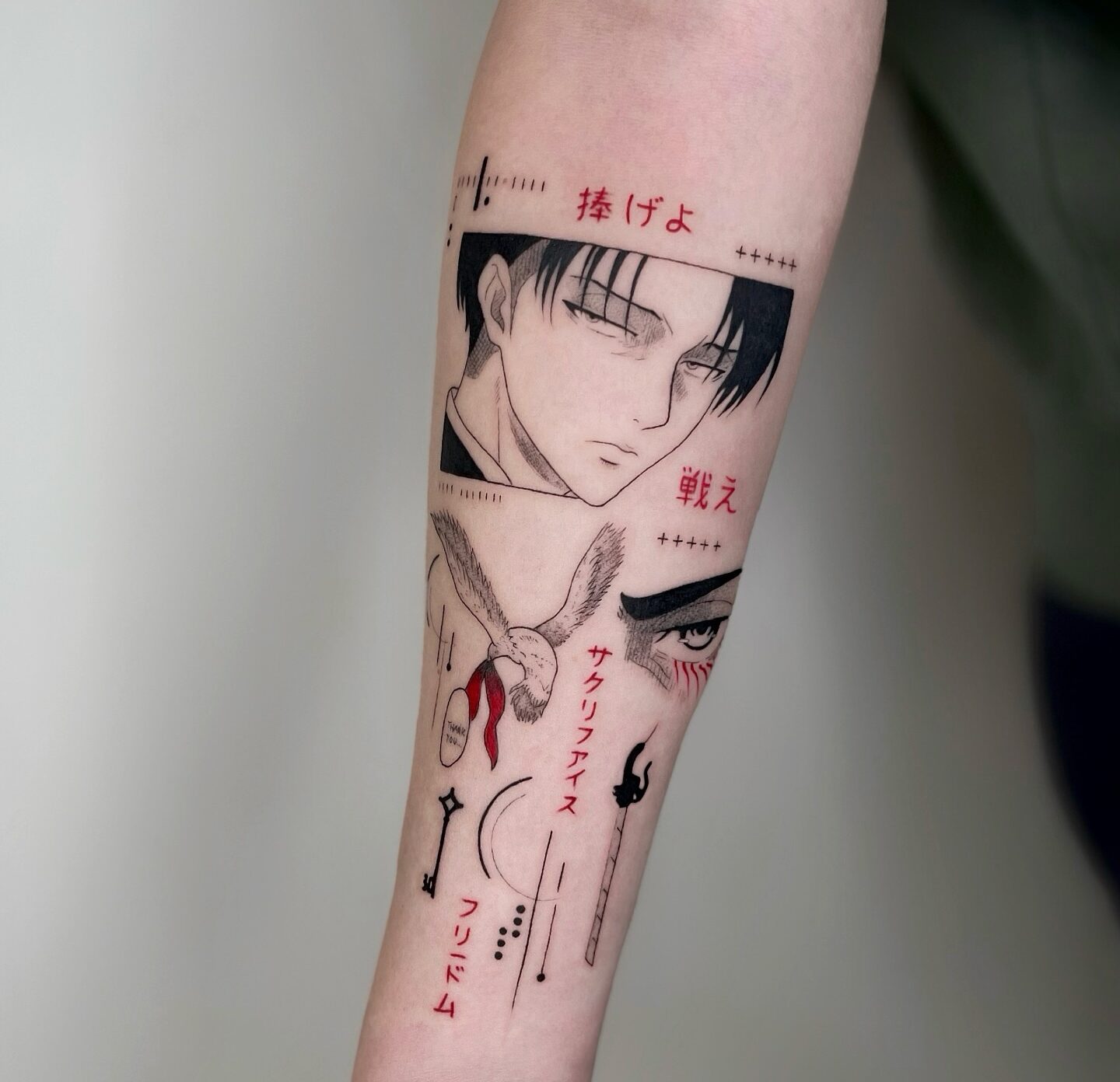 Attack on Titan tattoo