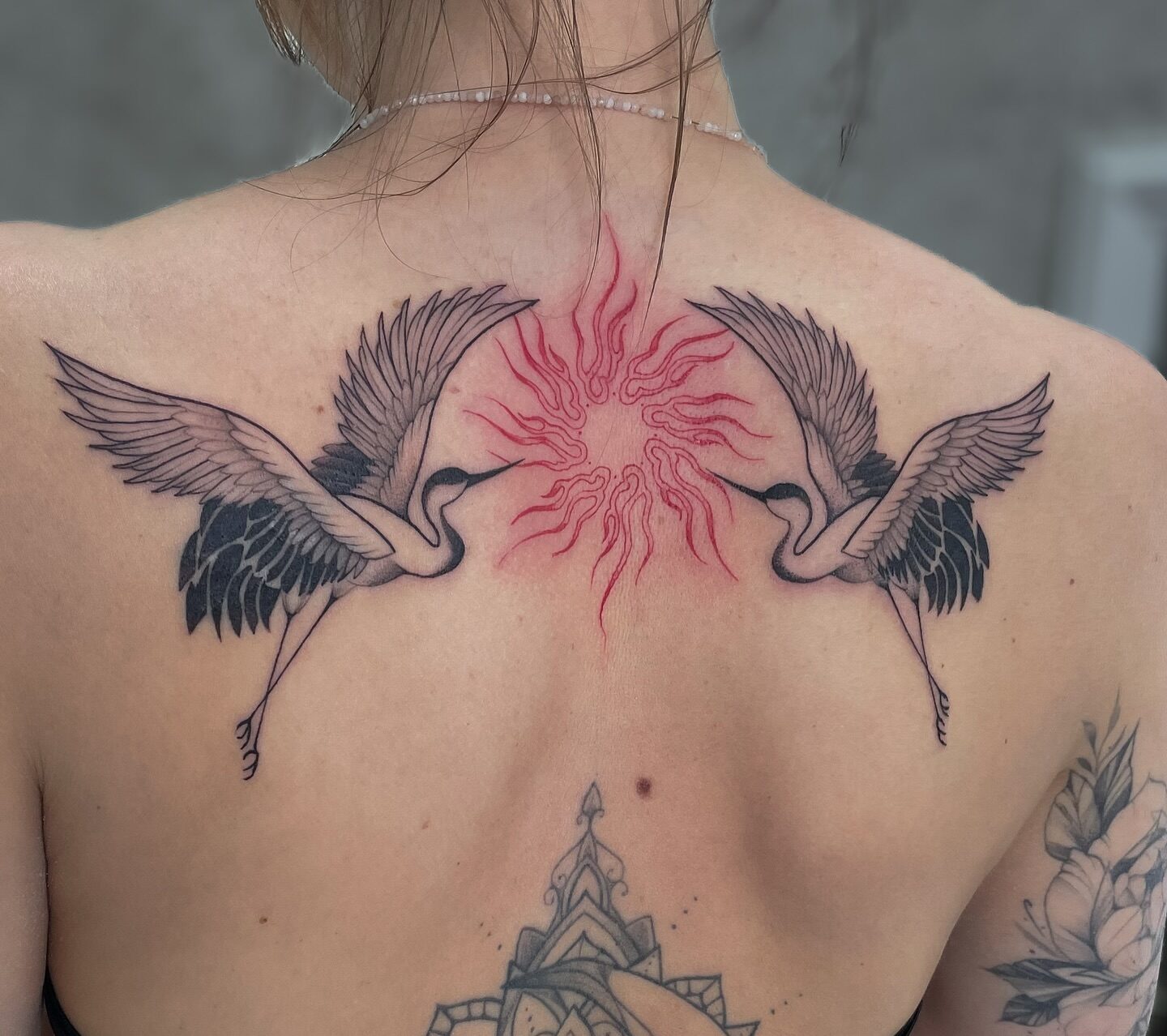 tatuaż inspirowany naturą