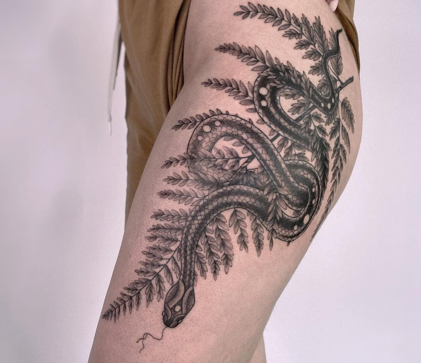 tatuaż inspirowany naturą