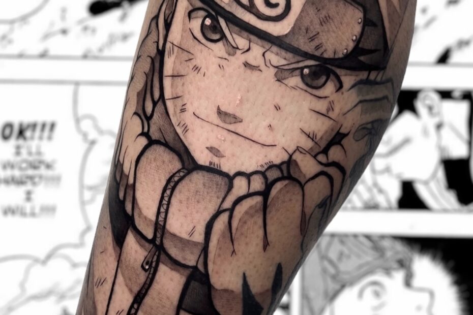 anime tattoos
